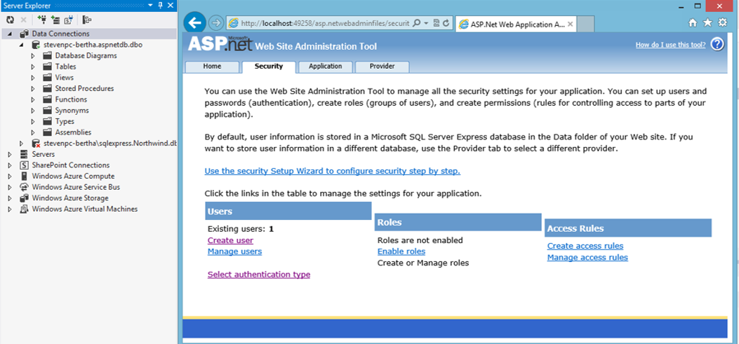 ASP NET Configuration